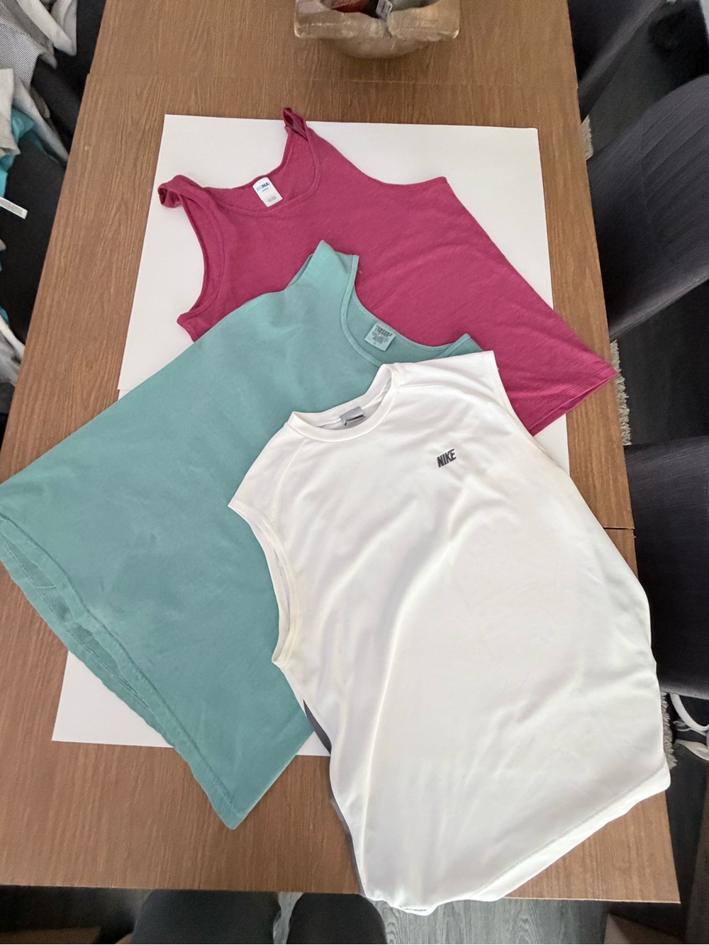 Three Men’s Tank Tops assorted brands in Large